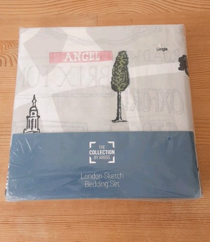 London map sketch bedding set - bedding,