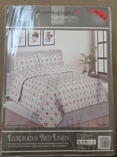 4pc double duvet fitted - double,