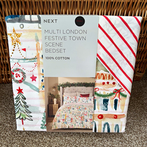 Next new christmas bedding set - new,