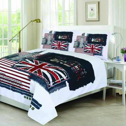 Printed duvet cover london - printed,