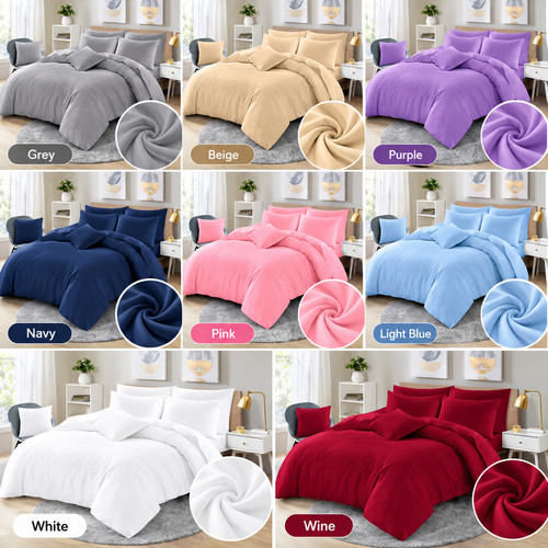 Microfiber reversible bedding - microfiber,