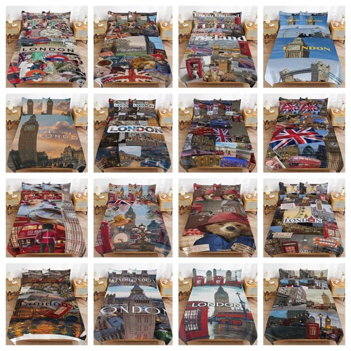 London bedding set camping - 3d,