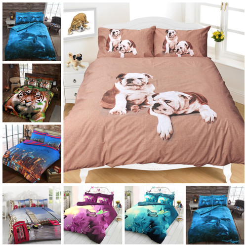 New panel printed duvet - new,