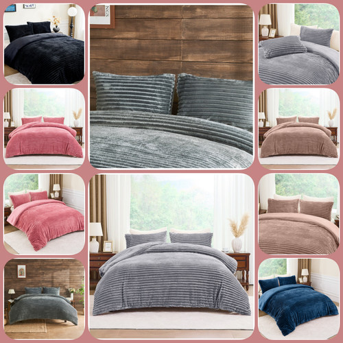 Osum ribbed teddy - ribbed, duvet